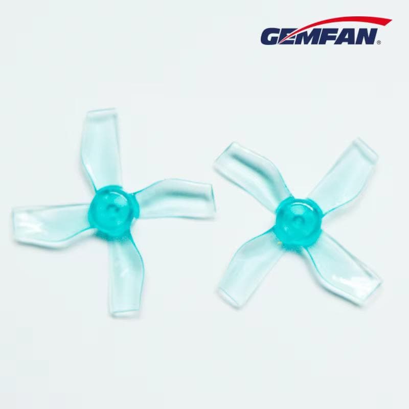 Hélice FPV Gemfan 1220 31mm 4 Pás - 4 Pares (0.8mm Eixo) PC Resistente para Motor Hollow Cup Drone RC Alto Desempenho