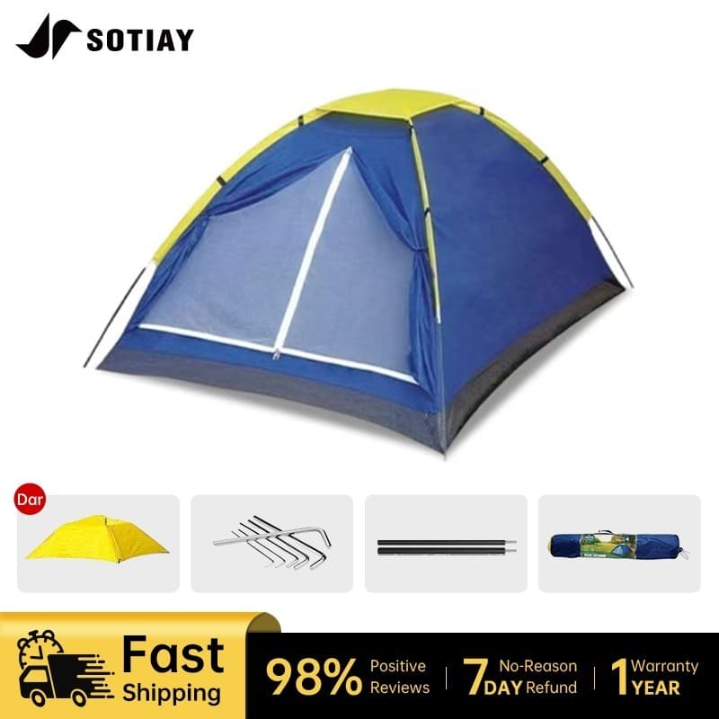 Tenda De Acampamento Para 4 Pessoas sotiay – Praia