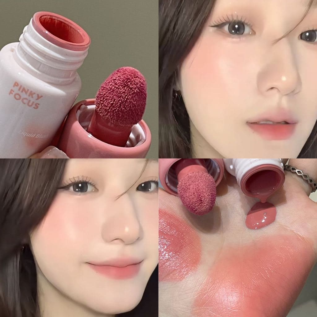 PINKYFOCUS PN5039 Blush líquido emocionante de cor suave