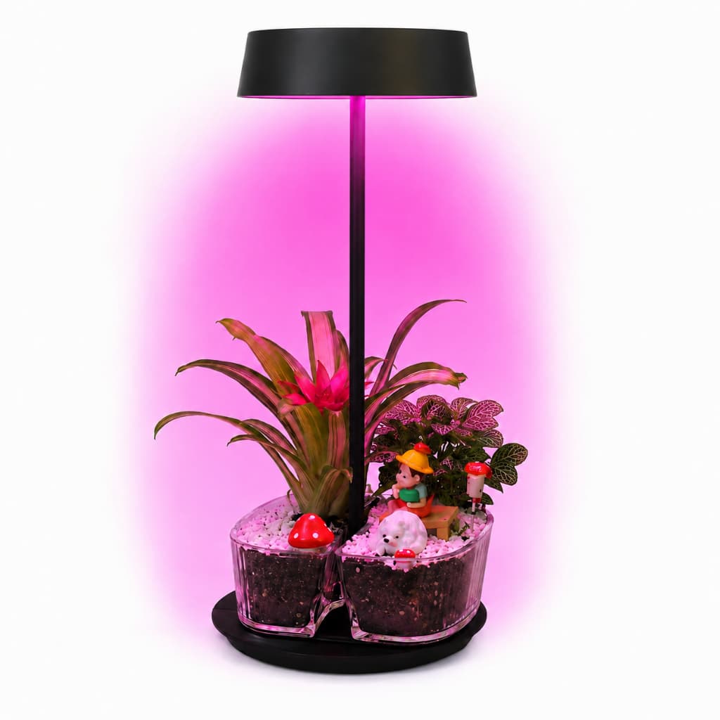 Lâmpada Led Grow Led Grow Light Portátil Planta  Espectro Completo Para Plantas Internas Para mesa De Escritório