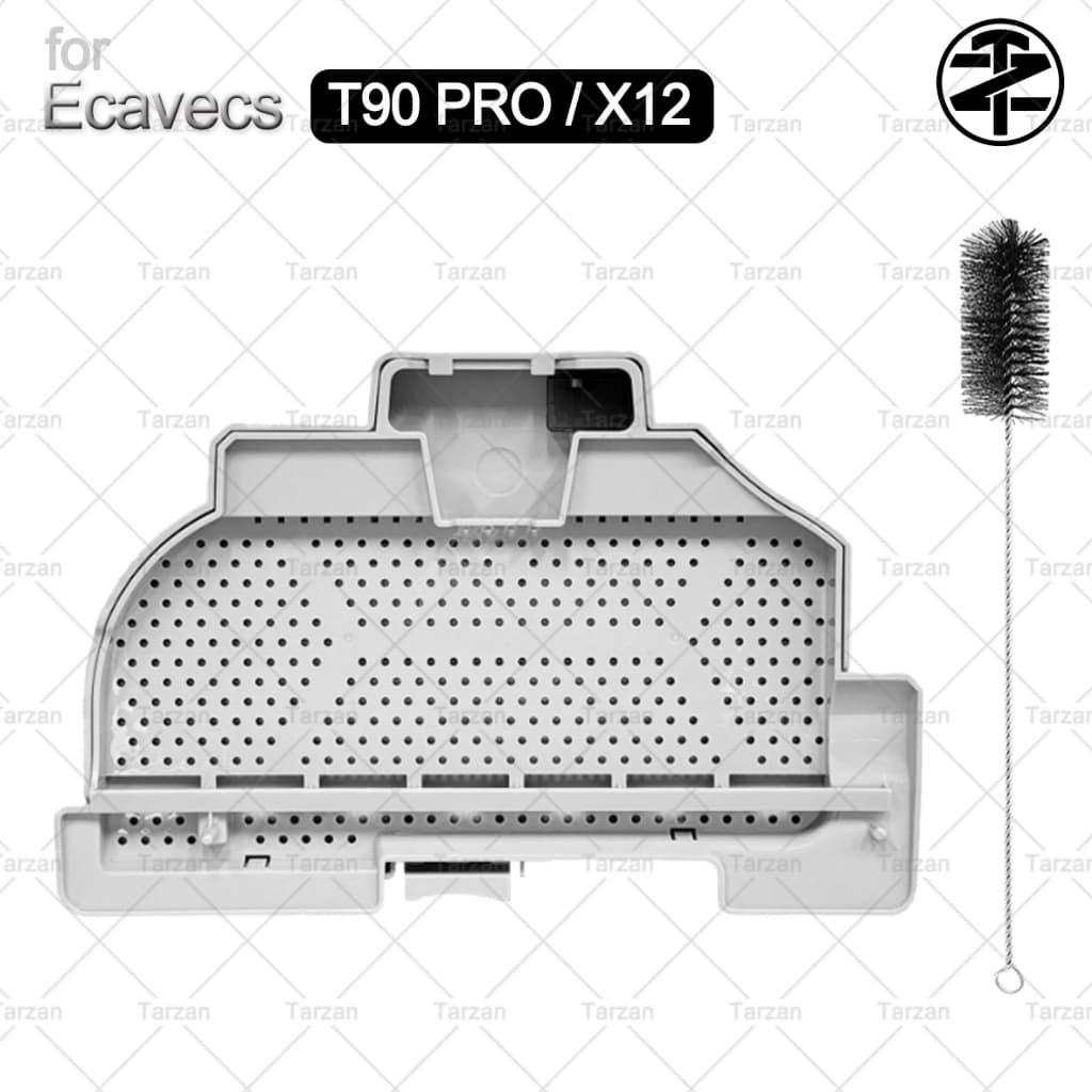 Para Ecavosc T90 PRO/X12 Robô Aspirador De Pó Peças De Reposição Estação Base Mop De Limpeza Bandeja Suporte De Compatív