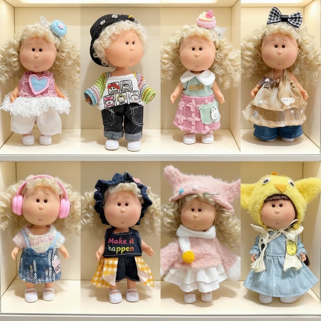 Conjunto De Roupas De Boneca Mia De 14 Cm/Roupa De Patto Espanhol | Vestidos E Acessórios Para Bonecas/Apenas