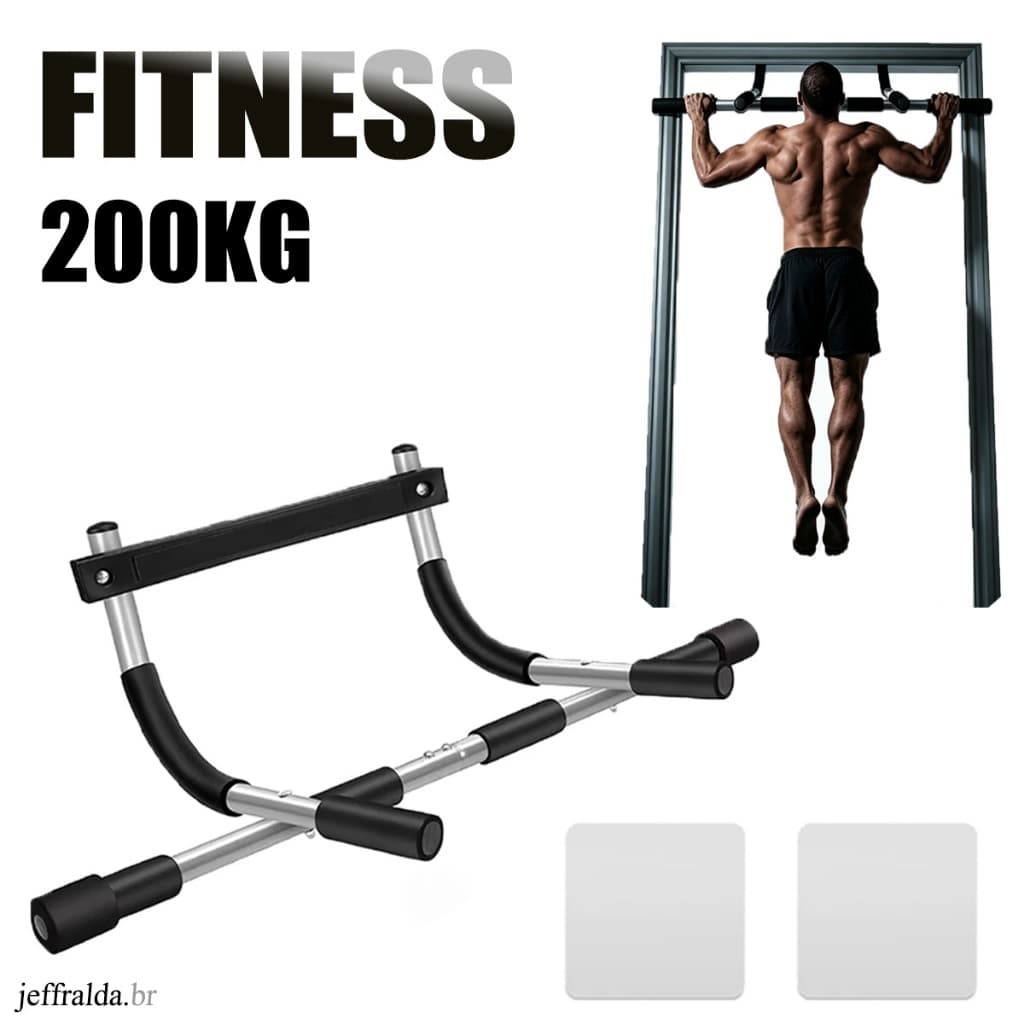 Moldura da porta barra Horizontal porta única barra dupla interior Fitness Trainer Pull-up estilo atualizado
