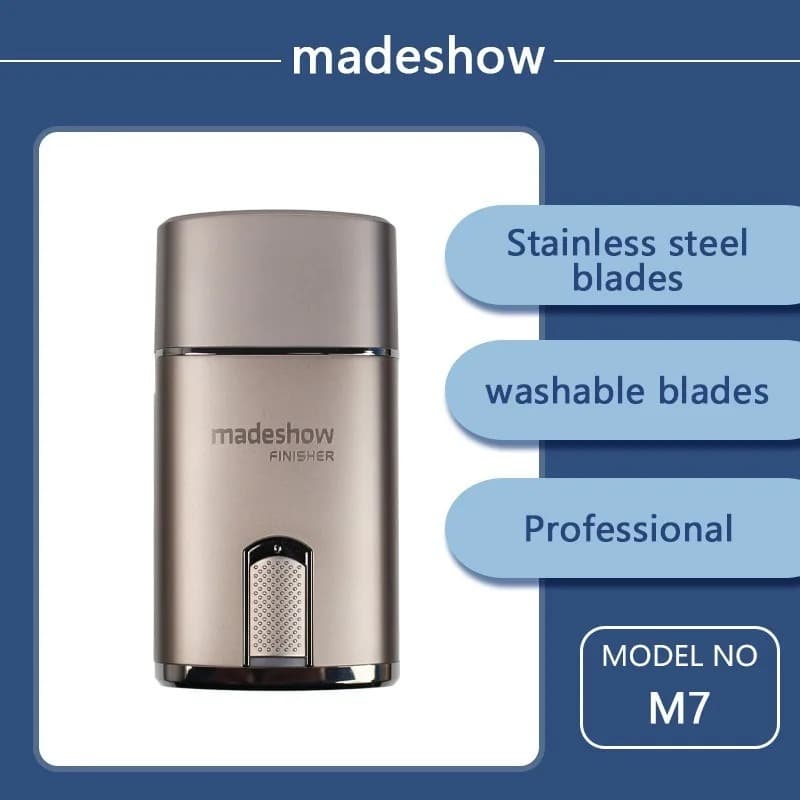 Madeshow M7 8000RPM Máquina De Cortar Cabelo Lâmina De Levitação Magnética Aparador De Barba De Metal Para Uso Em Salão