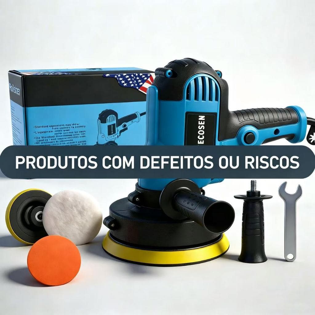 [PRECOS ESPECIAIS] Politriz Lixadeira Automotiva Profissional COM DEFEITOS OU RISCOS