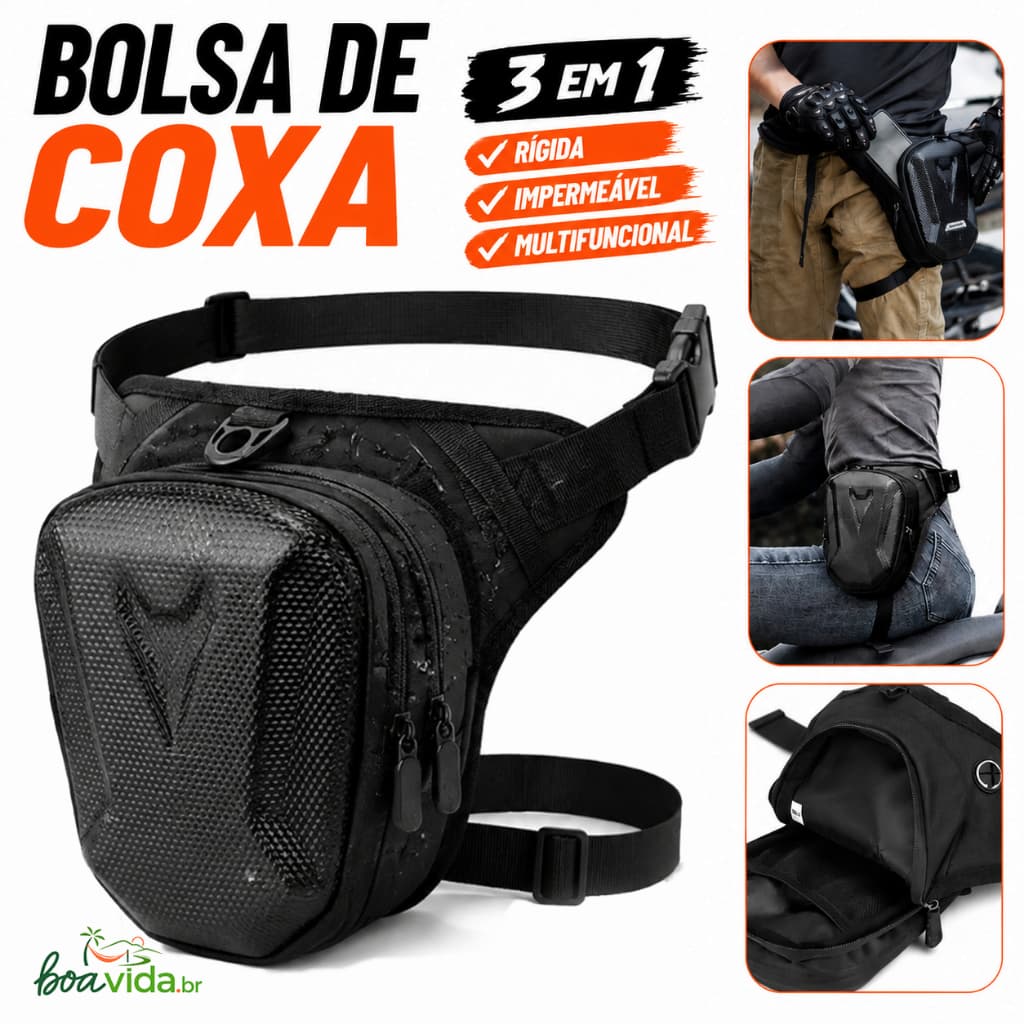 Bolsa de perna  masculina Motocicleta Equitação À Prova D ' Água Bolsa de Cintura Multifuncional Bolsa diagonal