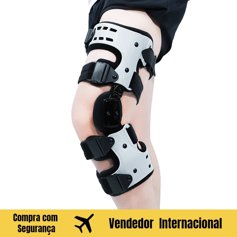 JC Joelheiras ajustáveis universais Joelheiras esportivas Reabilitação Equipamento fixo Equipamento de proteção