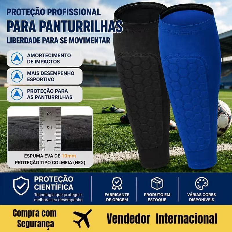 JC esportes bezerro protetor favo de mel leggings adulto ao ar livre basquete ciclismo leggings equipamentos de proteção