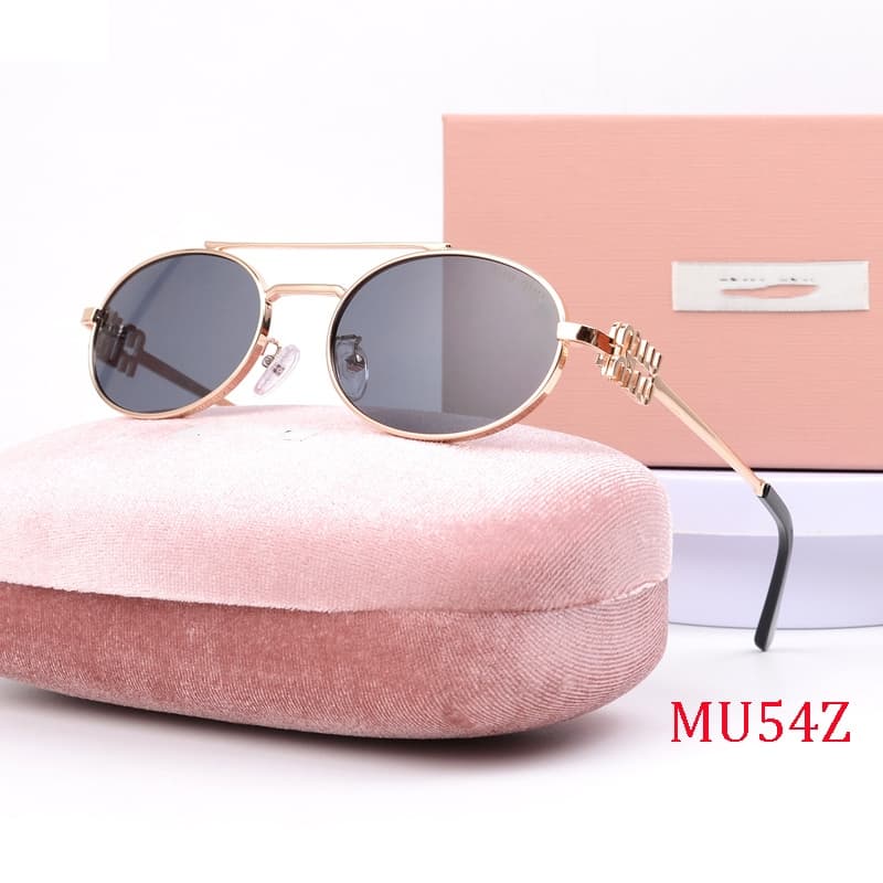 Óculos De Sol Femininos Elegantes Com Armação De metal oval