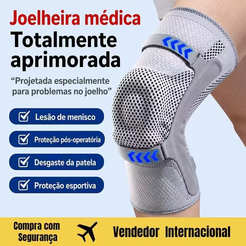 JC Silicone esportes joelheiras primavera suporte basquete ao ar livre montanhismo correndo Fitness absorção de choque a