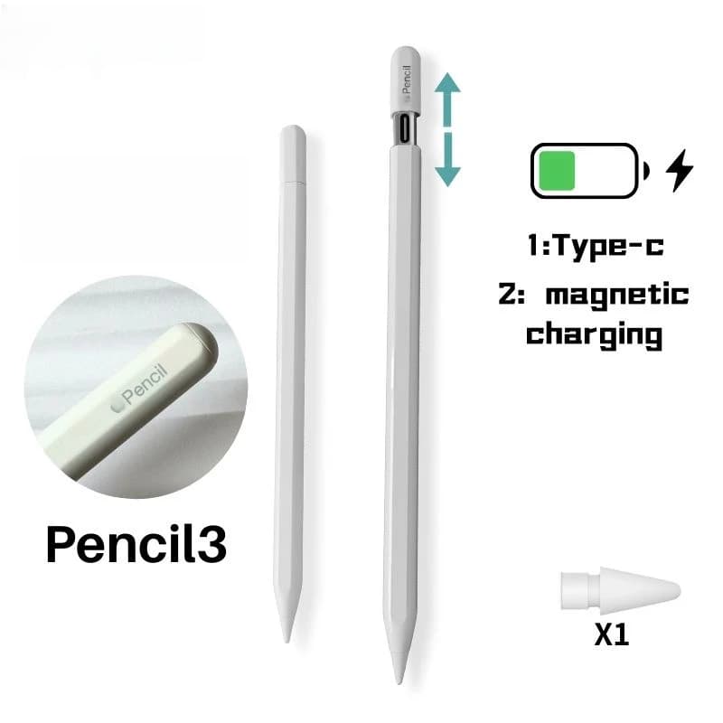Pencil3 (USB-C) Nova Embalagem Não Aberta-Caneta Stylus Compatível Com ipad 10o 11o A16 11 PRO M4