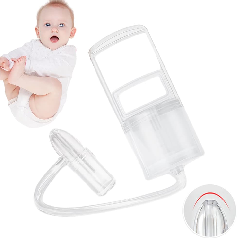 Aspirador de Nariz Manual Bebê – Sucção a Vácuo e Respiração Livre