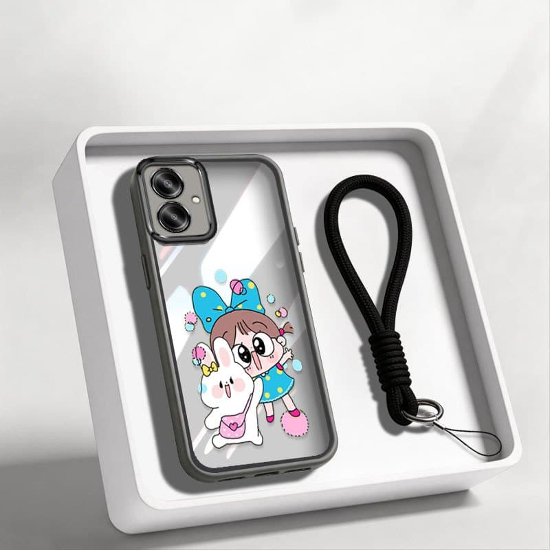 Capa De Telefone YBD Para Infinix Smart 10 Plus Tecno POP 10 Spark GO 2 2S X6725 X6725B X6725C Coelho Fofo De Desenho An