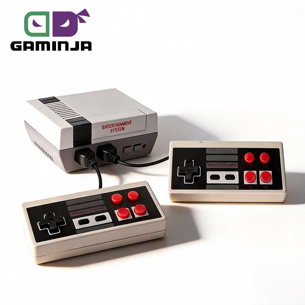 Mini Console De Jogos Retrô Integrado , Clássicos , Reprodutor De Videogame Para TV , Controladores Com Fio Duplo , Saíd
