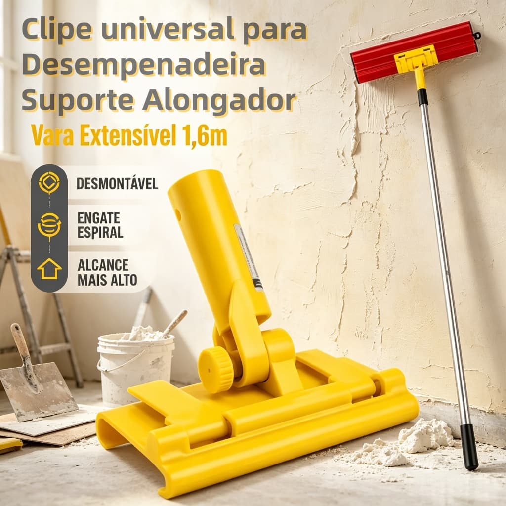 Clipe universal para Desempenadeira Suporte Alongador+Extensor 1.6mts BW0935