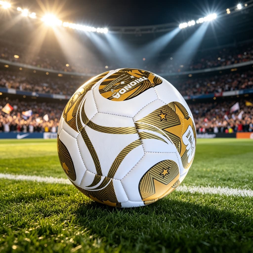 Máquina De Futebol Final Da Copa Do Mundo 2026 Costurada Durável Tamanho Para Treinamento Ao Ar Livre # 5 Bola