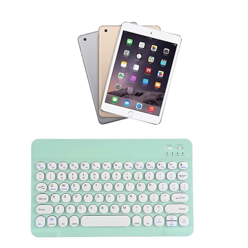 7.9 Polegada tela Retina Original Tablet de segunda mão Mini 4 + teclado Bluetooth sem fio-conjunto de escritório de apr