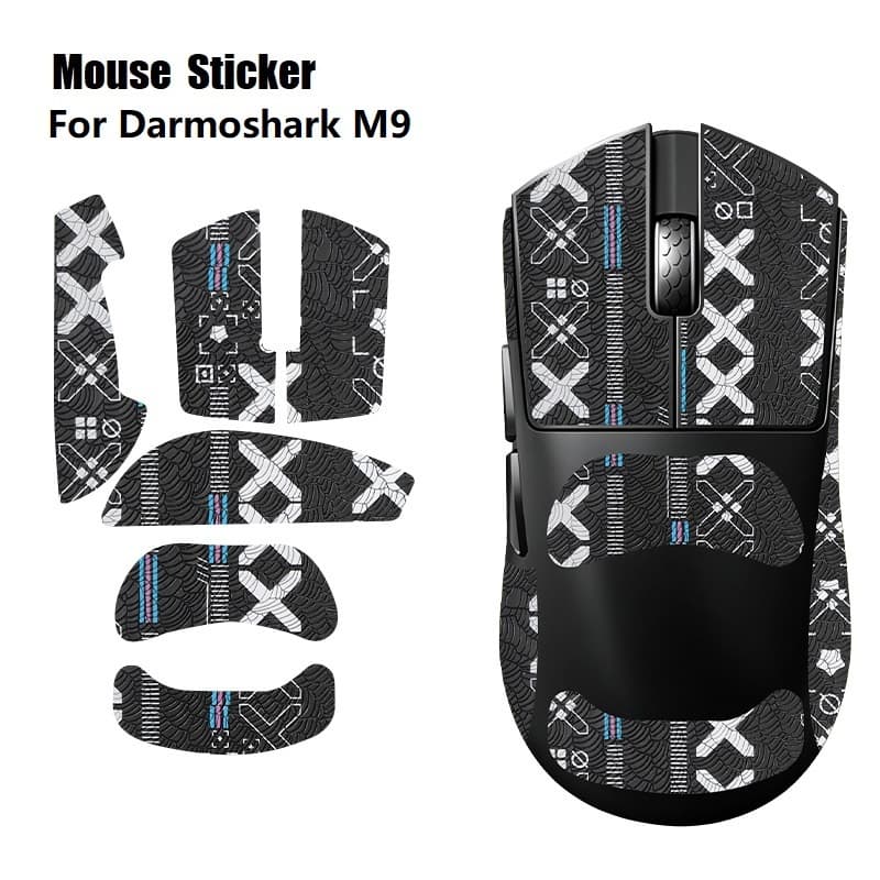 Adesivo Antiderrapante Para Mouse , Darmoshark M9 , Fita E Suor , Textura Requintada DarmosharkM9