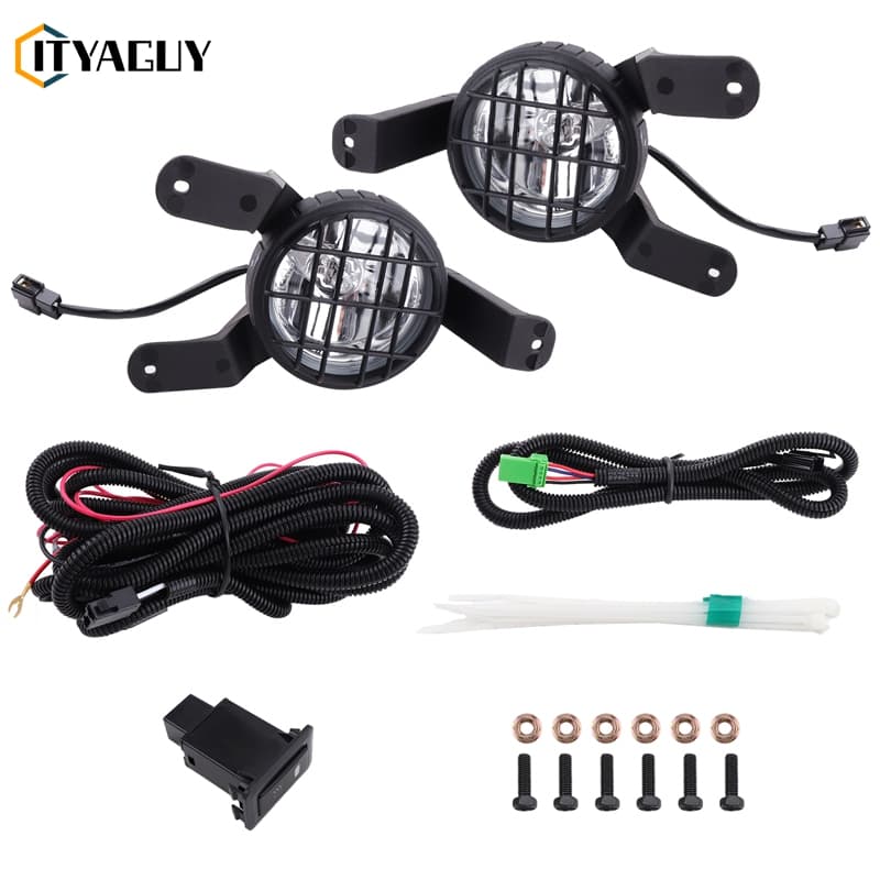 Farol De Neblina Para Mitsubishi Adventure 2004-2017 Com Lâmpada H3 12V 55W 1 Conjunto De