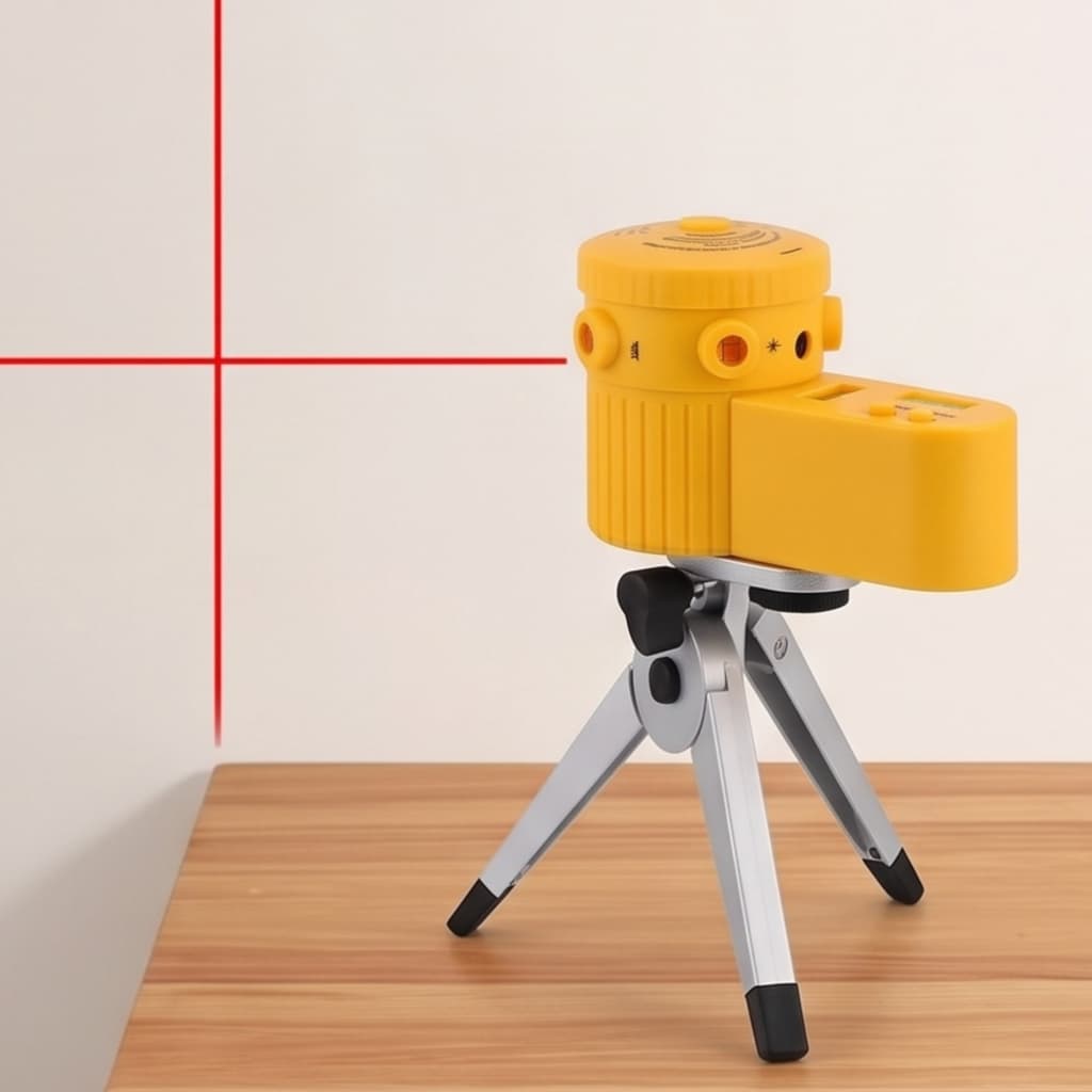 Nivelador Laser Multifuncional Nível de Bolha com Tripé Ferramenta para Construção
