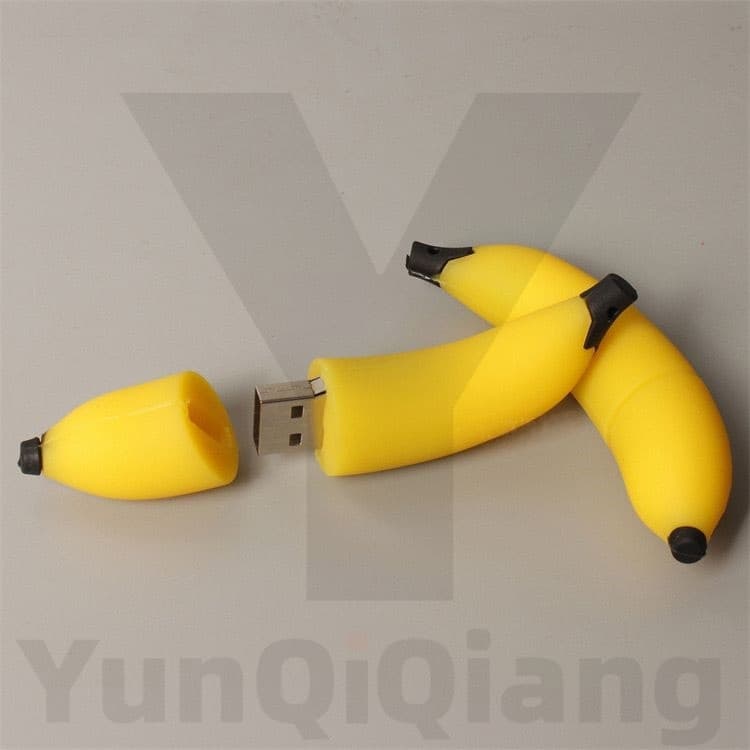 Banana Mini USB À Prova Dwaterproof Água De Alta Velocidade Pen Drive 1GB 2GB 4GB 8GB 16GB 32GB 64GB 128GB 2TB Plug and