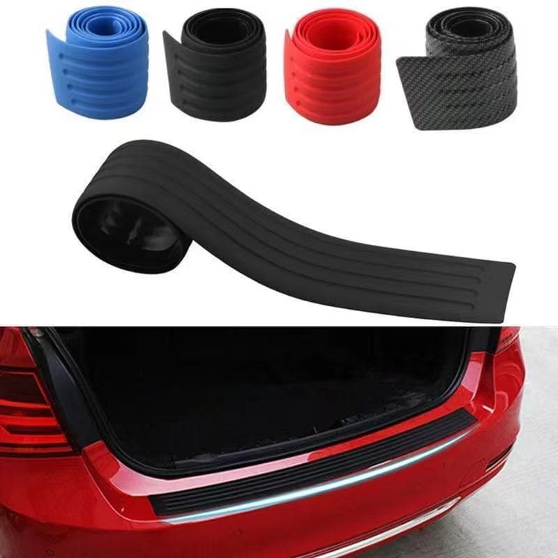 Tira protetora do tronco do carro limiar modificado guarda traseira Anti-colisão tira Universal PVC borracha macia corpo