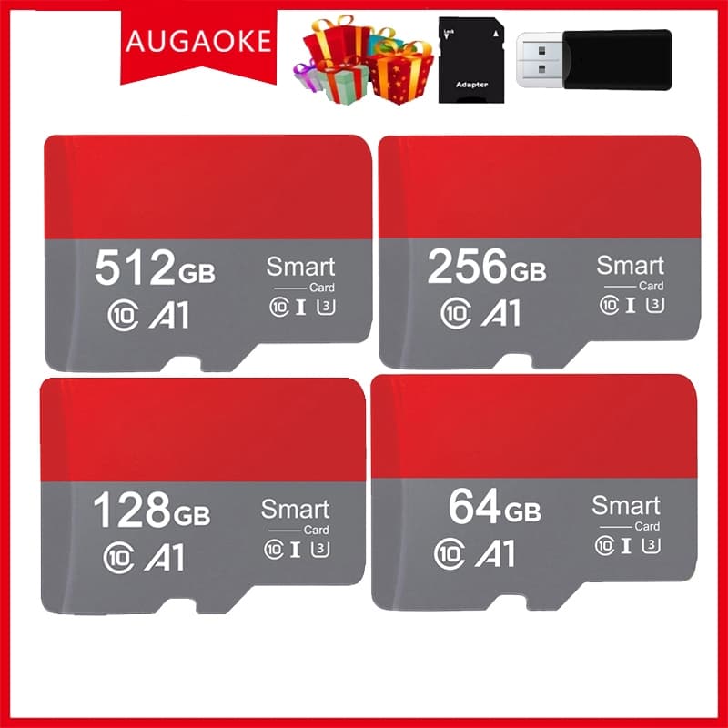 Suporte para cartão Mini SD/TF personalizado cartão de memória à prova d'água de 128 GB 256 GB 512 GB