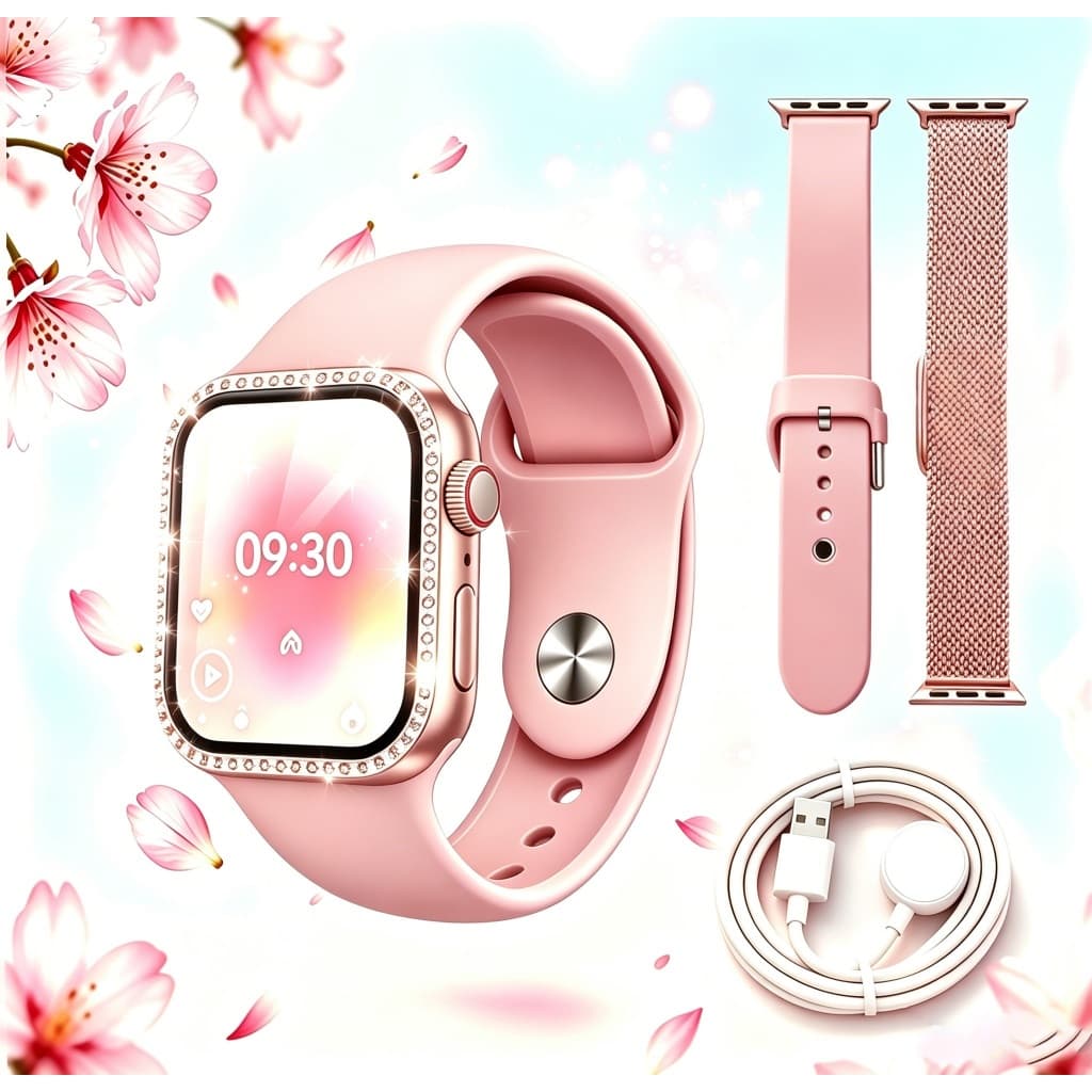 Smartwatch Atividades Diárias Monitor De Freqüência Cardíaca Pedômetro + CapaProtetora