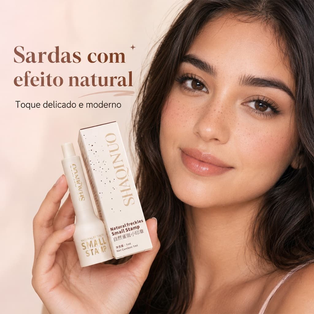 Carimbo De Maquiagem Para Sardas , Naturais Realistas , Ferramenta Facial 3D , 4 Tons Disponíveis , Portátil Compacto