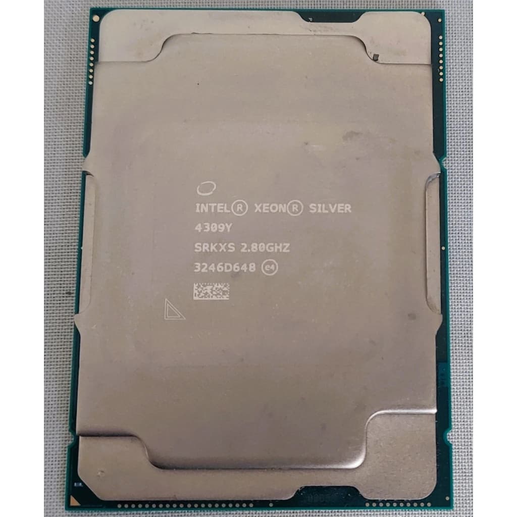 Processador Intel Xeon Silver 4309Y 2.80 Ghz 3.60 8C 16T FCLGA4189