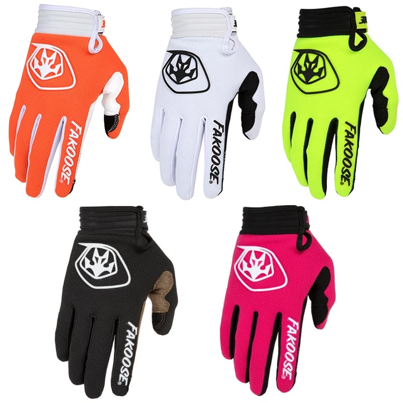 FAKOOSE Novo Modelo touchscreen Seis Cores Bicicleta mountain bike Equitação off-road Respirável Luvas Masculinas E Femi