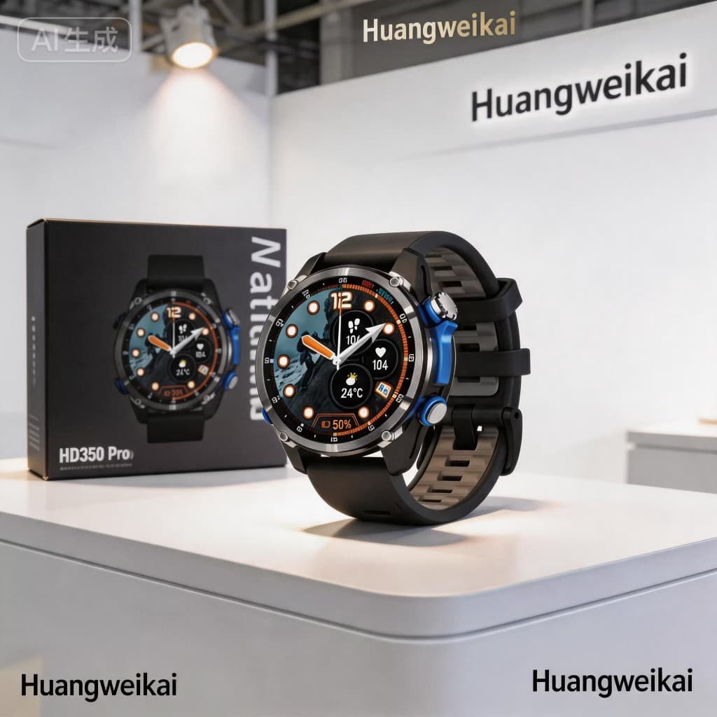HD350 pro Relógio Inteligente Para Homens À Prova D'água Mergulho Natação LED SmartWatch AMOLED Ao Ar Livre VS HD300