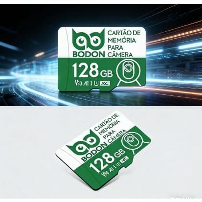 Cartão De Memória Micro SD BODON 128Gb 256 512 Para Câmeras De Segurança , Painel E Música