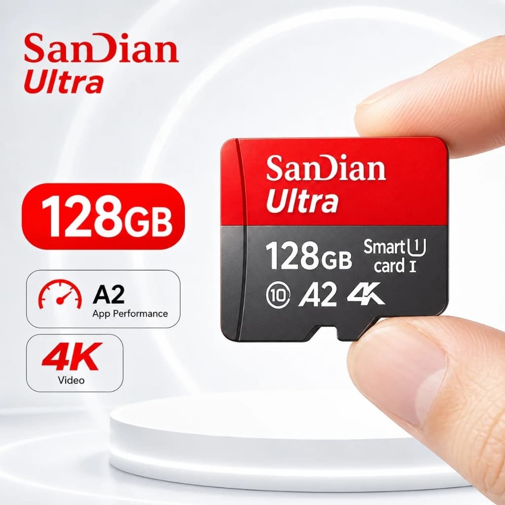 Cartão SD Storge De Alta Velocidade 128GB Cartões Micro TF Originais 256GB Classe 10 De Memória De Transferência Rápida