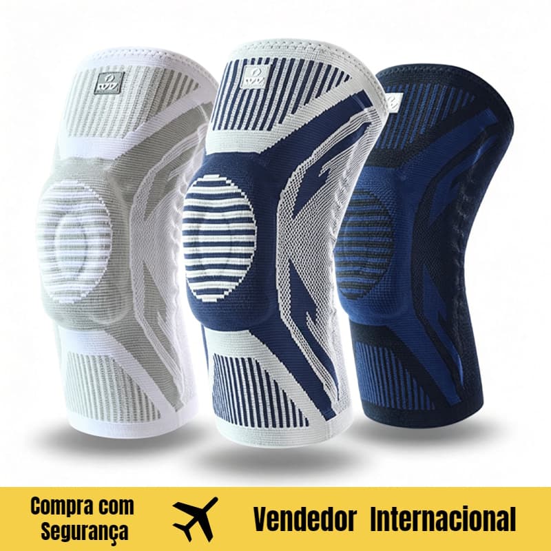 JC Absorção de Choque Joelheiras Esportivas Homens Ciclismo Correndo Basquete Joelheiras Futebol Voleibol Fitness Moun