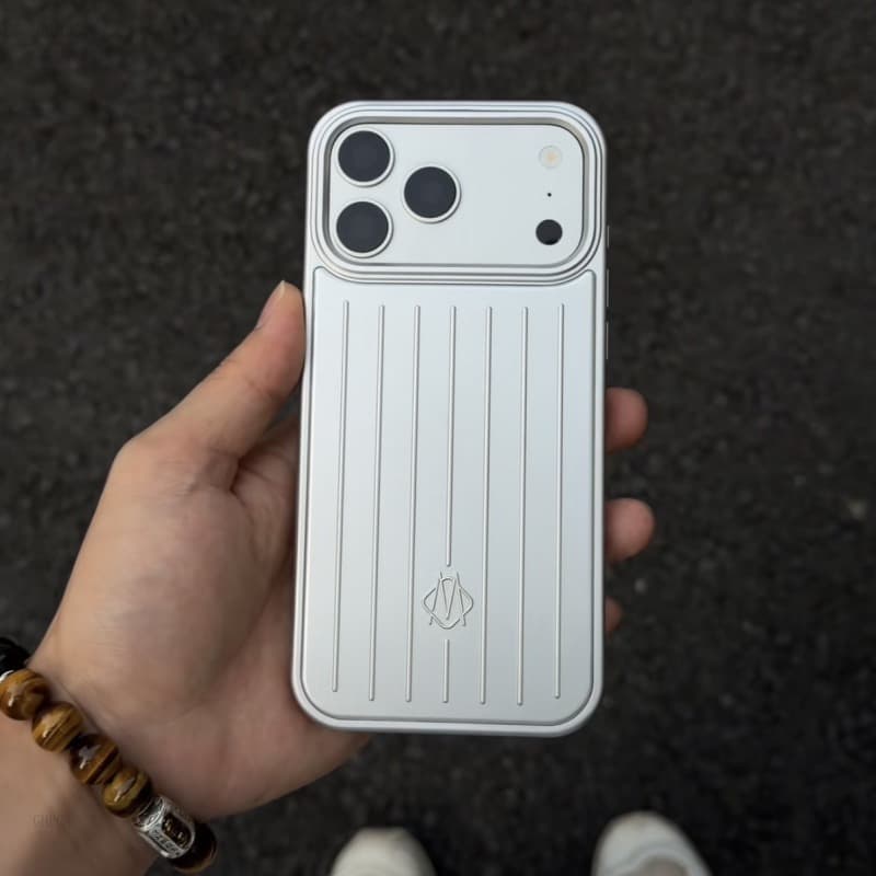 Capa para celular com listras verticais, mala, iPhone 17 16 pro max, proteção, 15, sofisticação, 14, 13, 12, minimalista