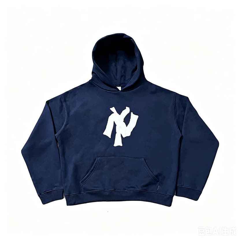 Moletom Oversized Com Capuz Masculino, Estampa Letra, Bolso Canguru, Moletom Casual Esportivo Manga Longa