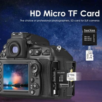 Cartão De Memória Class10 TF 128GB 256GB Mini SD Grande Flash De Armazenamento A2 U3 Para Smartphone Câmera Monitorament
