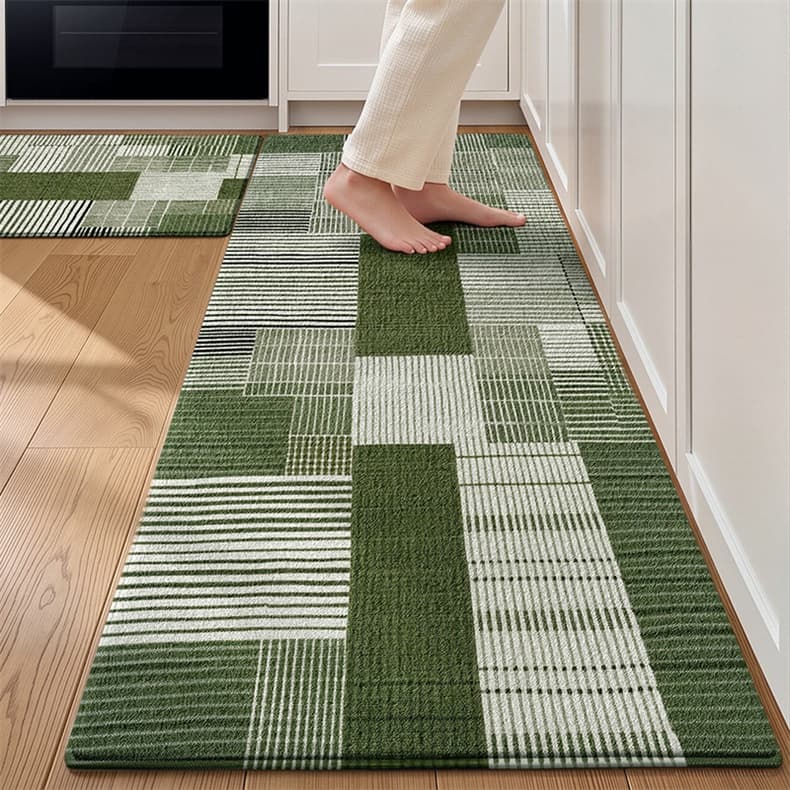 Antiderrapante Tapete De Cozinha Absorvente De Água Corredor Retro Decoração Para Casa Porta