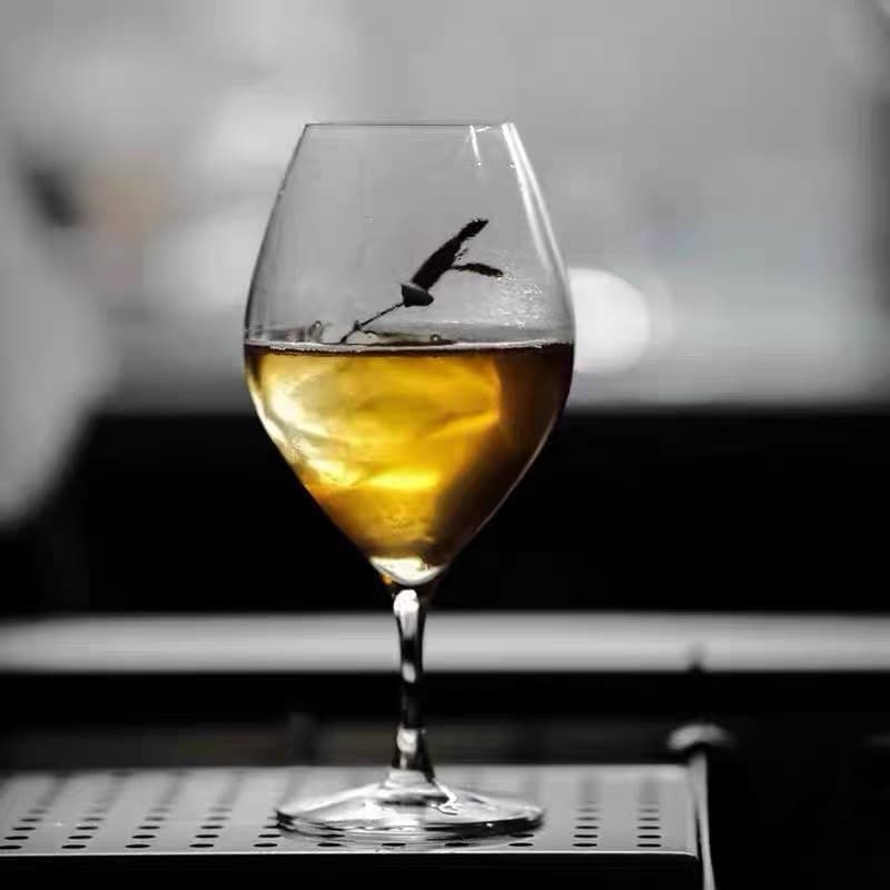 Kimura estilo japonês feito à mão copo de vinho tinto doméstico restaurante cristal copo de vinho taça de champanhe de p