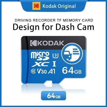 Cartão De Câmera Kodak Dash Memória De Alta Resistência Micro Vídeo Compatível Com Drone De Segurança
