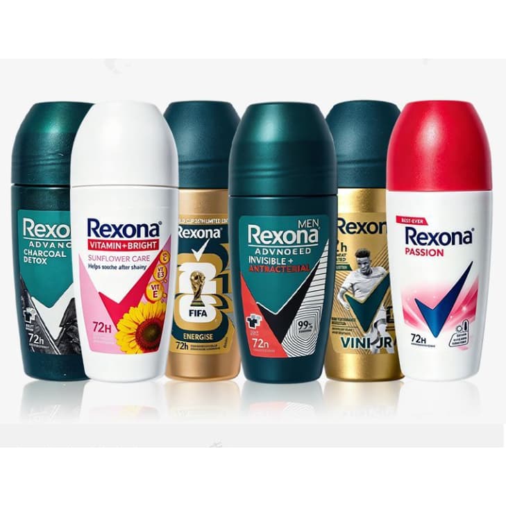 Creme antitranspirante Rexona/loção Roll-On confortável/desodorante de axilas de longa duração/loção antitranspirante se