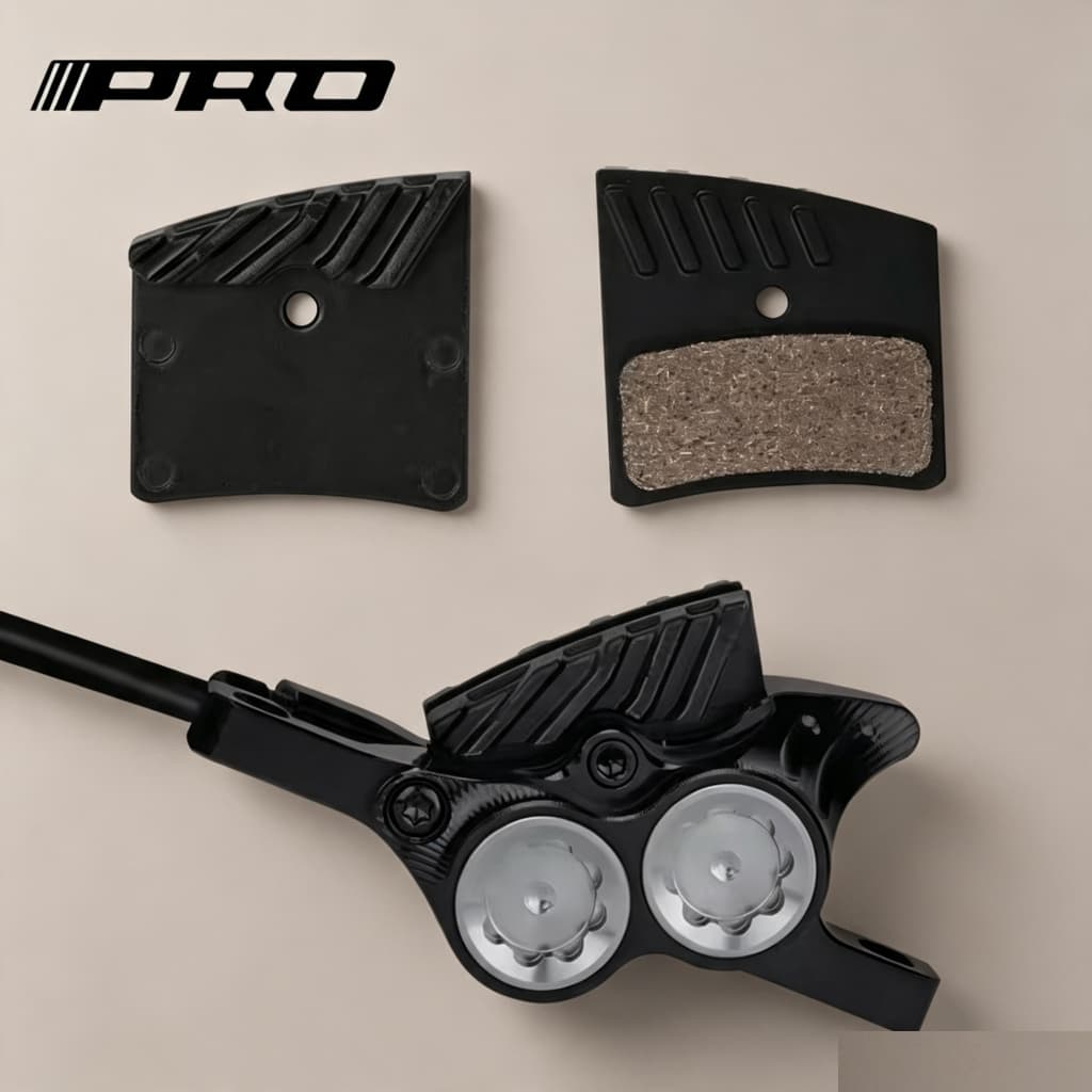 IIIPRO E4 Disco Pastilha De Freio De Bicicleta De 4 Pistões Freios De base De Cobre Cerâmico Para E-4/M4 M755/M756 Hope