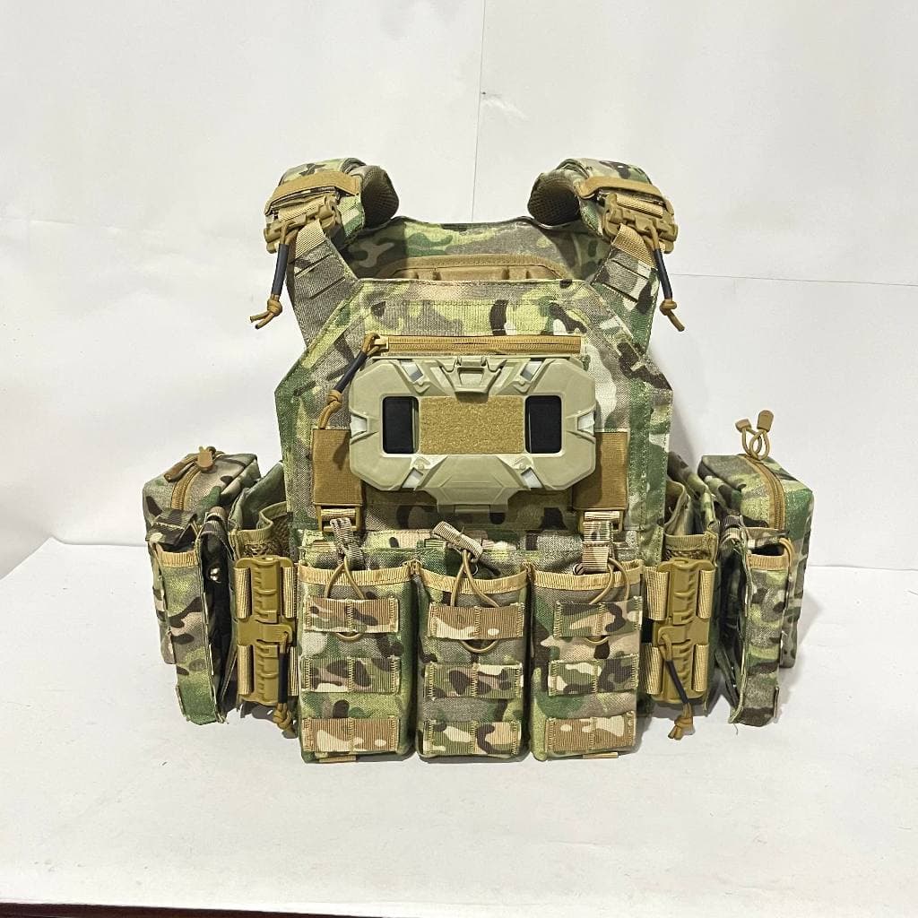 Novo Colete Tático Camuflagem De Treinamento Destacável Rápido Conjunto Completo De Equipamentos De Campo Multifuncional