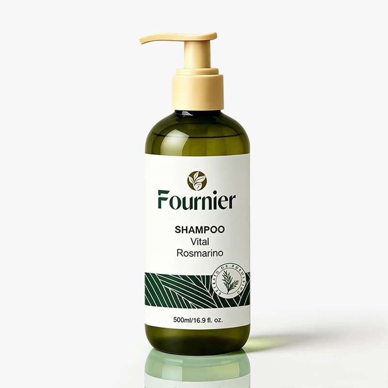 Fournier Shampoo Eliminação De óleo e Coceira Reparação E Conservação Suave E Duradoura Alecrim 500ml