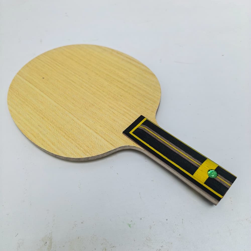 Lemuria Master Fazendo ZJK Super ZLC Lâmina De Tênis De Mesa De Fibra De Carbono Com Logotipo Inferior Dourado Ofensiva