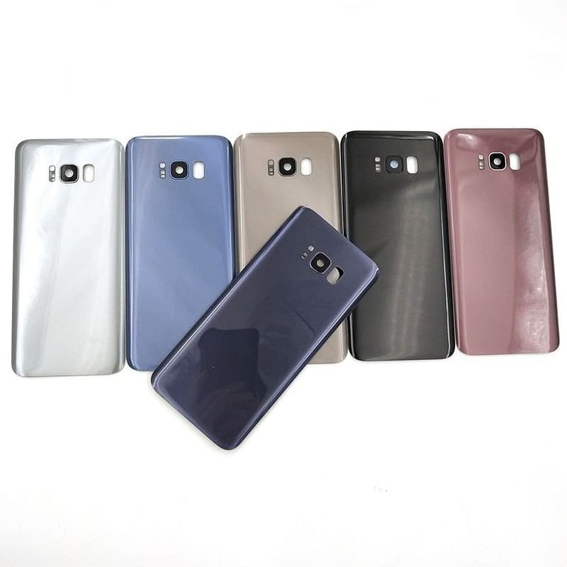 Para Samsung Galaxy s8 Plus s8 s8 + G950 G950F G955 G955F Voltar Bateria Capa De Vidro Traseiro Habitação Caso Substitui