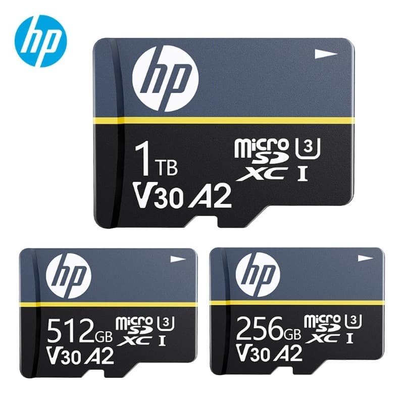 Novo Cartão Micro sd HP A2 U3 V30 256 Gb 512 1 Tb Até 220 M/s MicroSDXC Memery