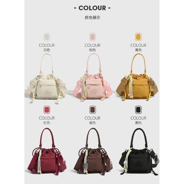 yoga Women's Fashion Messenger Bag Simple Shoulder Bag Small Backpack