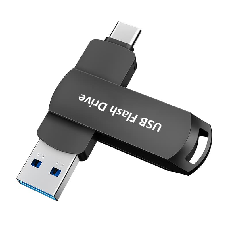 Adequado para iPhone USB-C Porta Memória Flash Externa tipo-c Computador Dois em Um Memória de Dados Fotográficos 1TB/2T